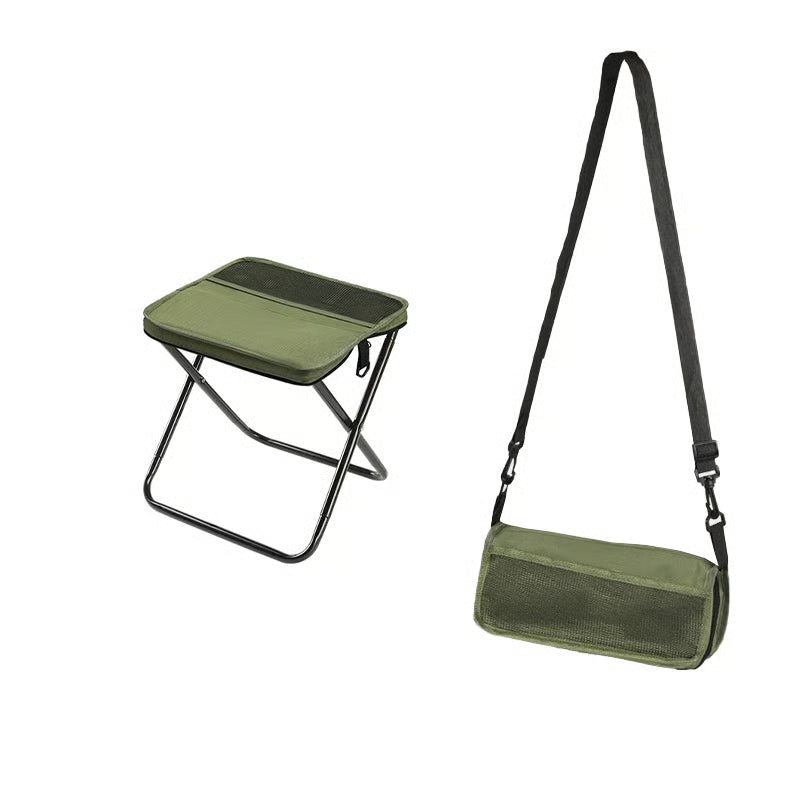 Outdoor Backpack Folding Stool – Sit Anywhere, Carry Everywhere.