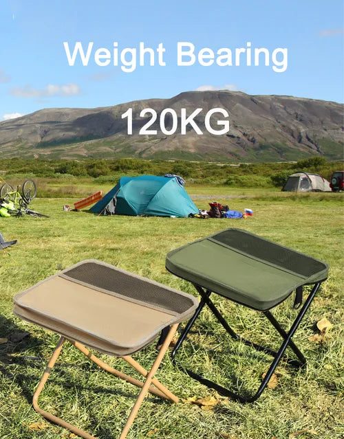 Outdoor Backpack Folding Stool – Sit Anywhere, Carry Everywhere.