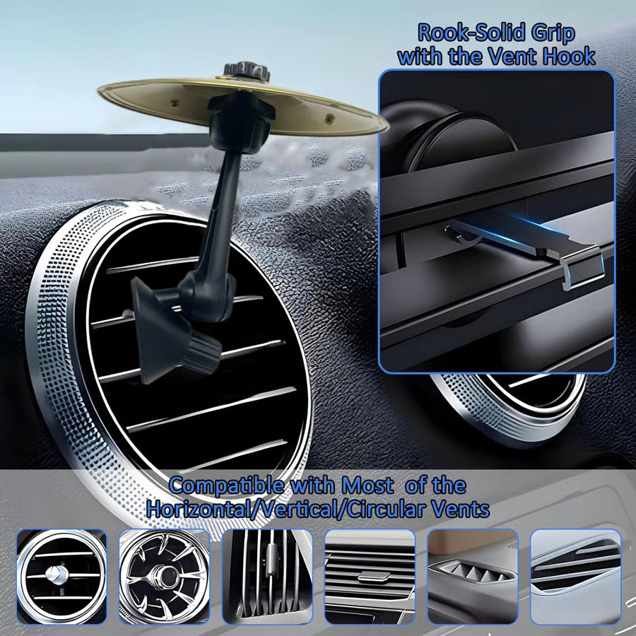 🎶 Make Your Driving More Fun - Car Crash Cymbal Air Vent 🚗