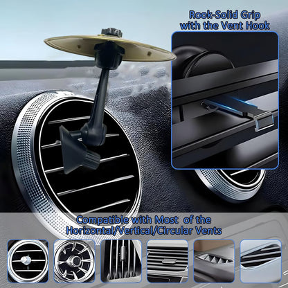 🎶 Make Your Driving More Fun - Car Crash Cymbal Air Vent 🚗