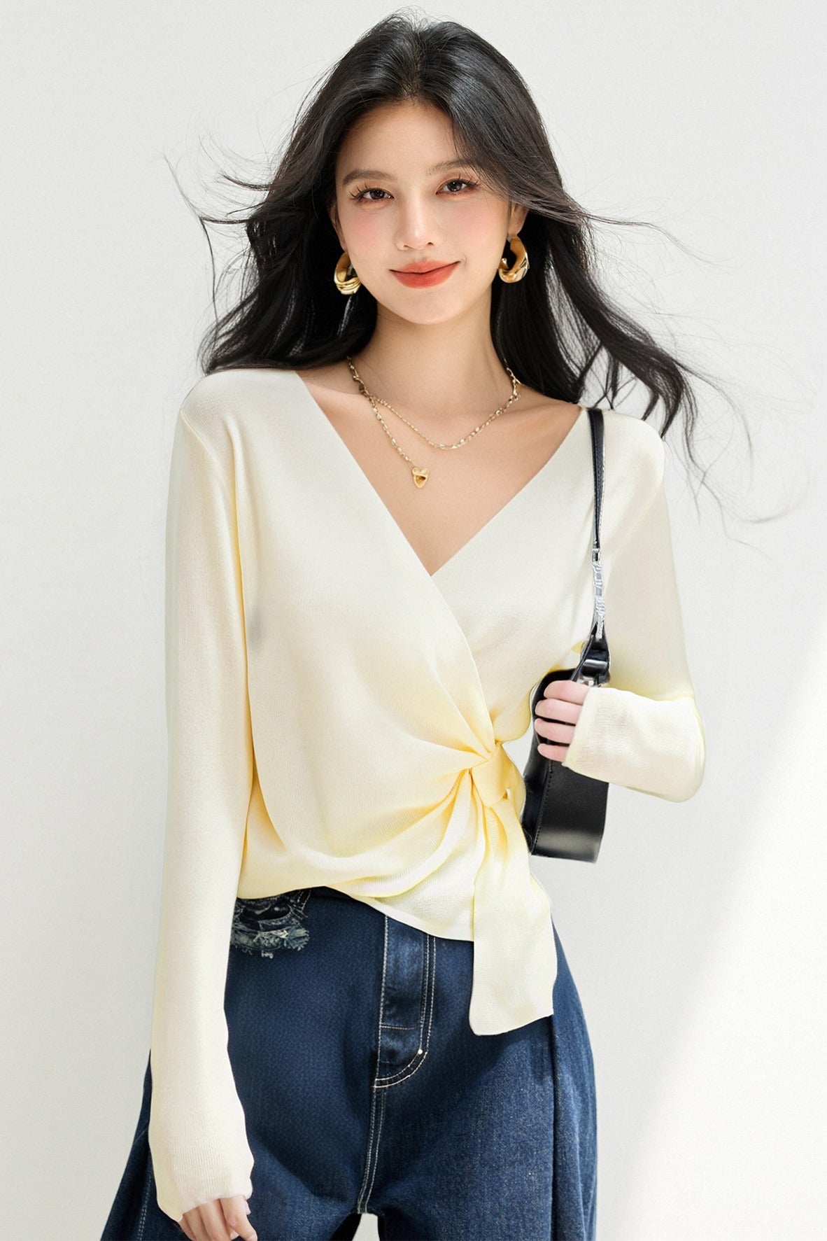 Knitted Vest Autumn New Style Top