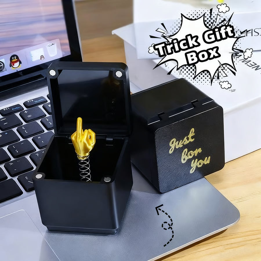 🎁 The Prank Box – Hilarious Screw Challenge with Middle Finger Surprise 🤪🖕 Perfect Gag Gift for All Occasions!