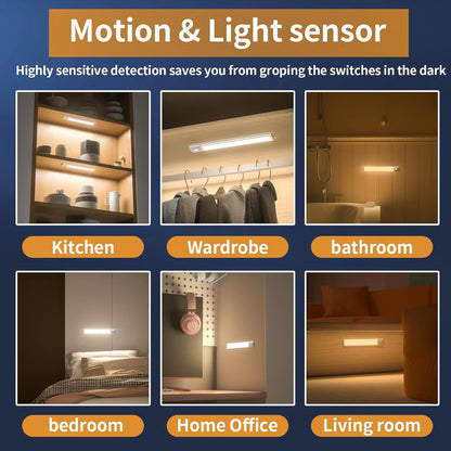 🏆 Hot Sale - 49% OFF 🔥Punch-free Smart Sensor Magnetic Rechargeable LED Lights