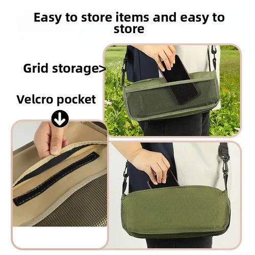 Outdoor Backpack Folding Stool – Sit Anywhere, Carry Everywhere.