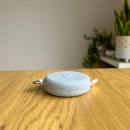 ✨ Auto-Retract Cable Organizer & Charging Hub🎁Tidy Your Tech, Simplify Your Life.