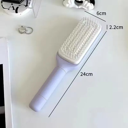 Self Cleaning Hairbrush Comb