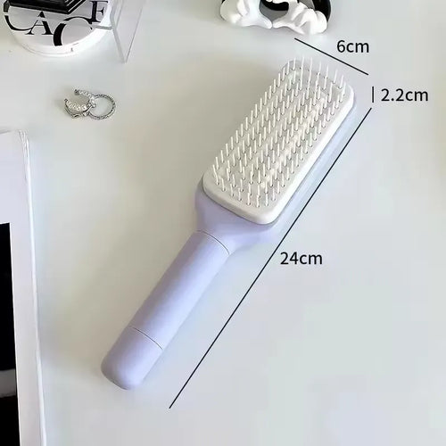 Self Cleaning Hairbrush Comb