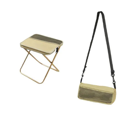 Outdoor Backpack Folding Stool – Sit Anywhere, Carry Everywhere.