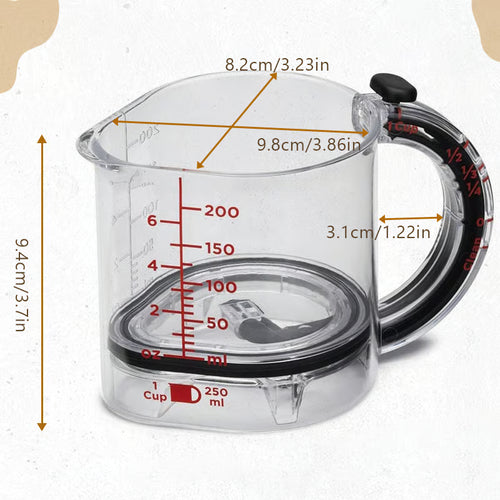 ✨4-in-1 Adjustable Measuring Cup