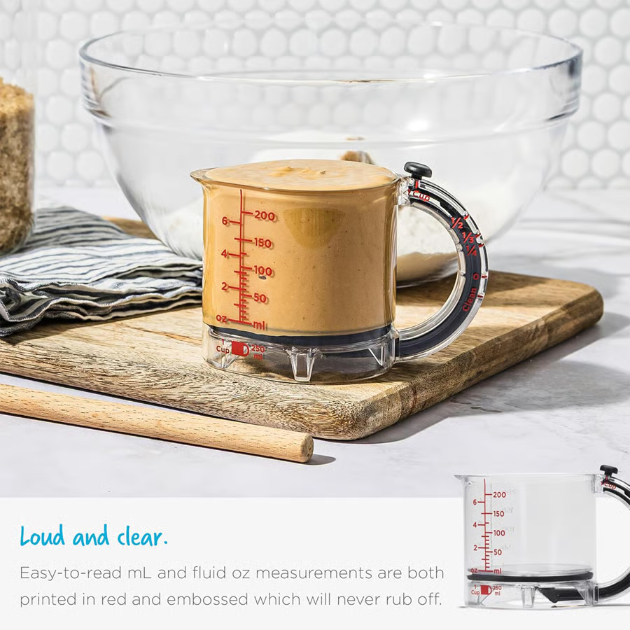 ✨4-in-1 Adjustable Measuring Cup