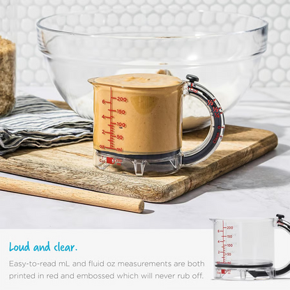✨4-in-1 Adjustable Measuring Cup