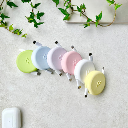 ✨ Auto-Retract Cable Organizer & Charging Hub🎁Tidy Your Tech, Simplify Your Life.